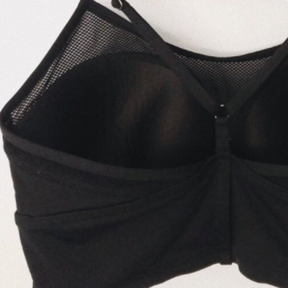 Athleta Mesh Bralette Bikini Top size S Black - Picture 6 of 6